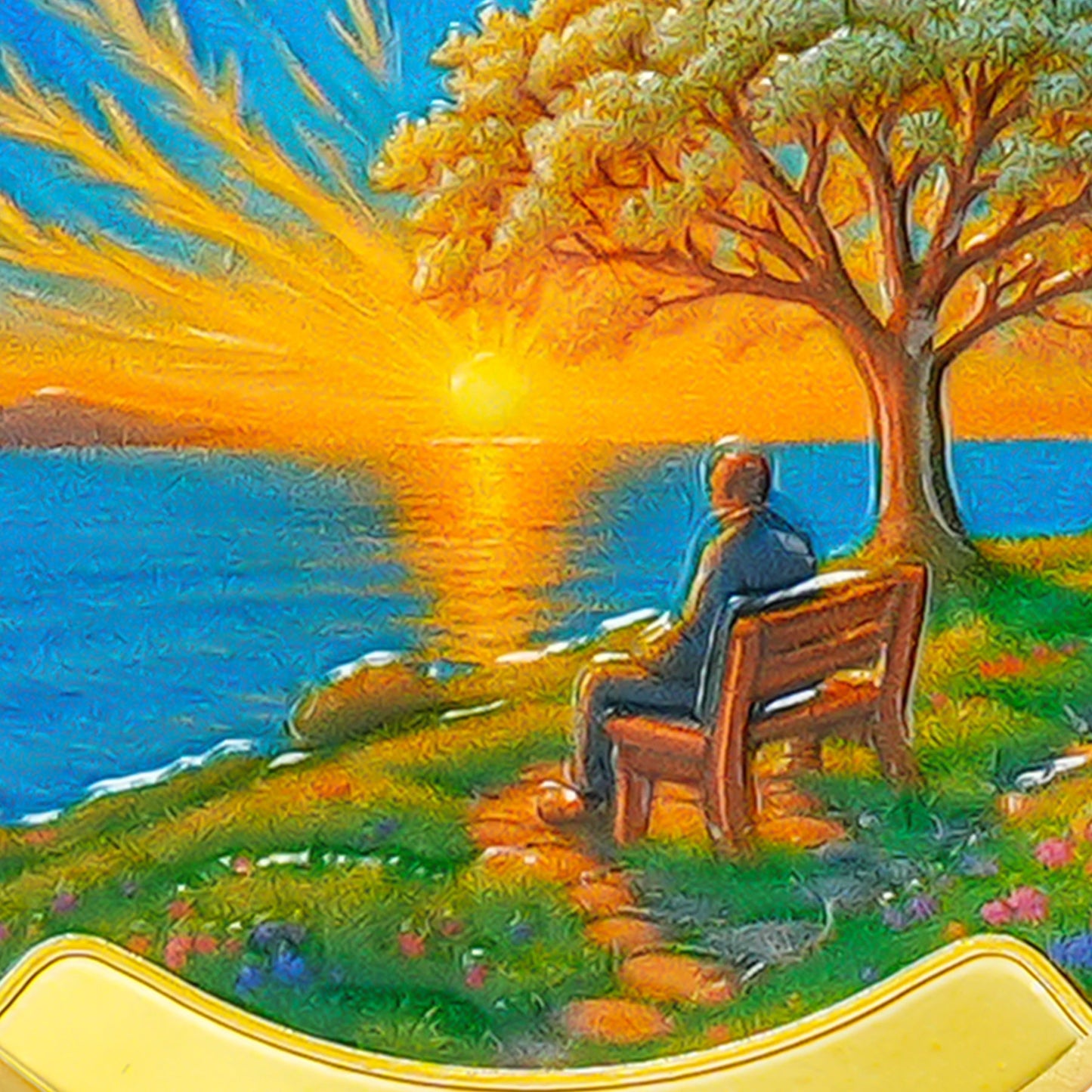 Personalized Path to Peace Sobriety Coin mysite