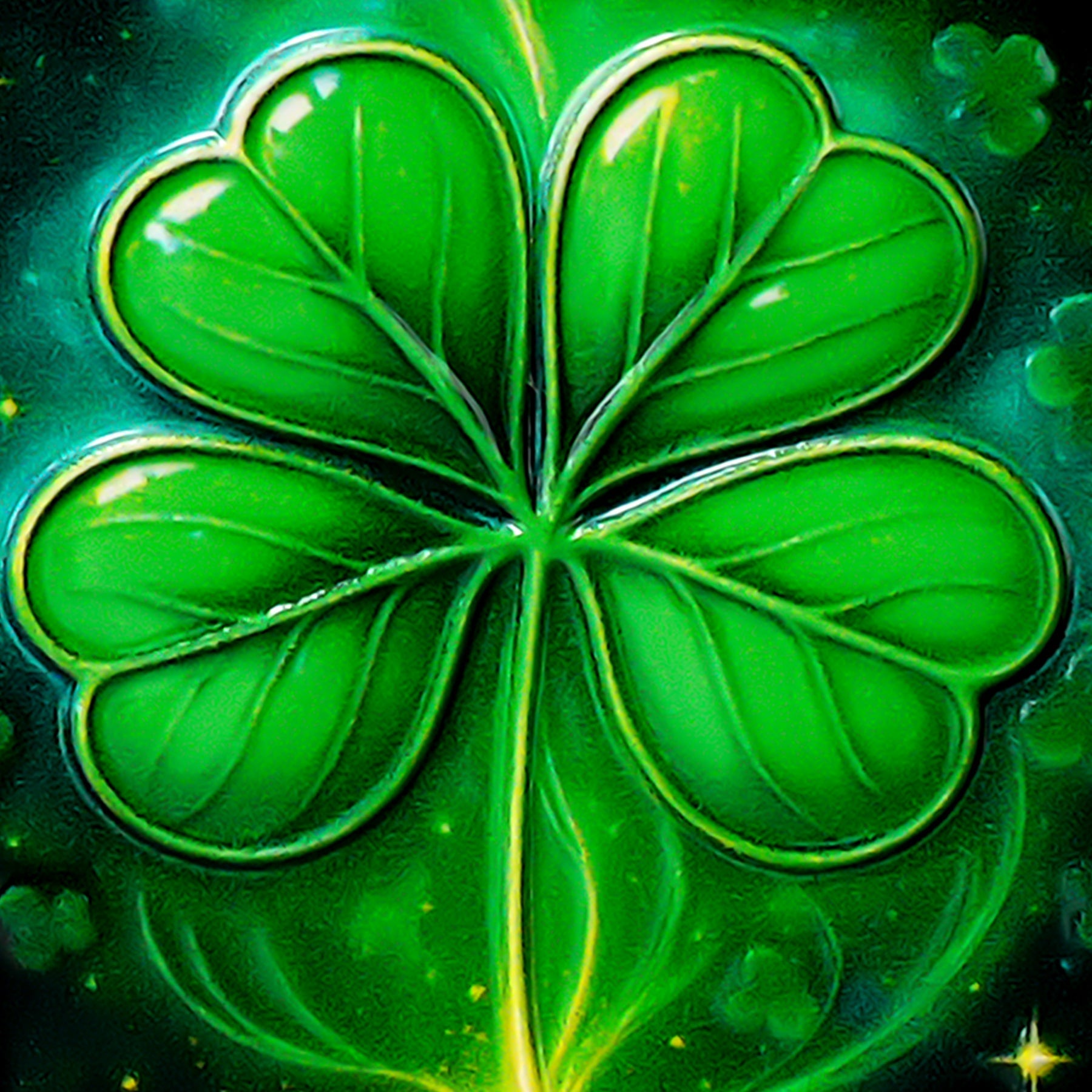 Four-Leaf Clover Sobriety Coin mysite