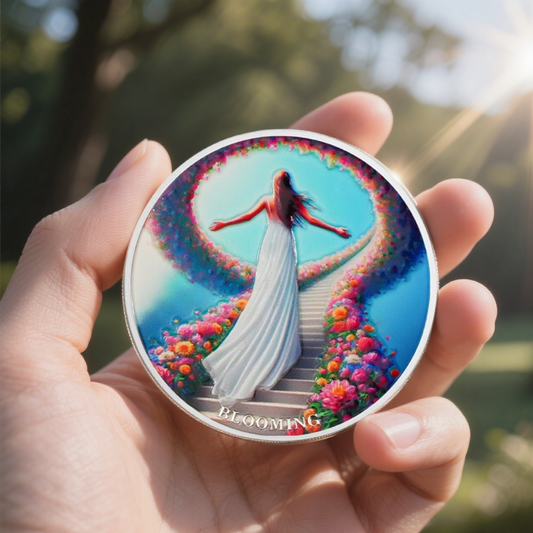 Flowers All The Way Sobriety Coin mysite