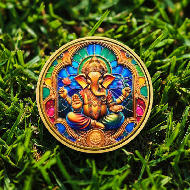 Ganesha Religious Coin mysite