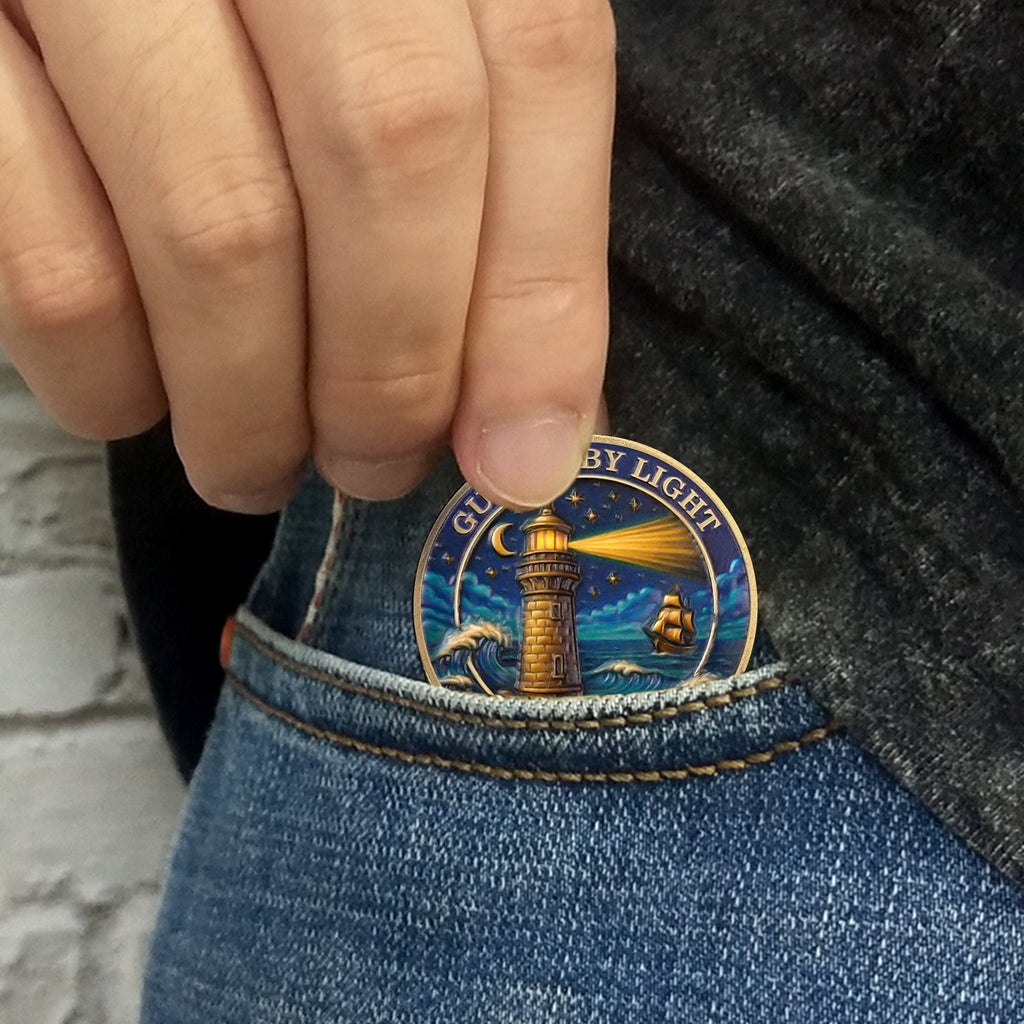 Guided by Light Sobriety Challenge Coin mysite