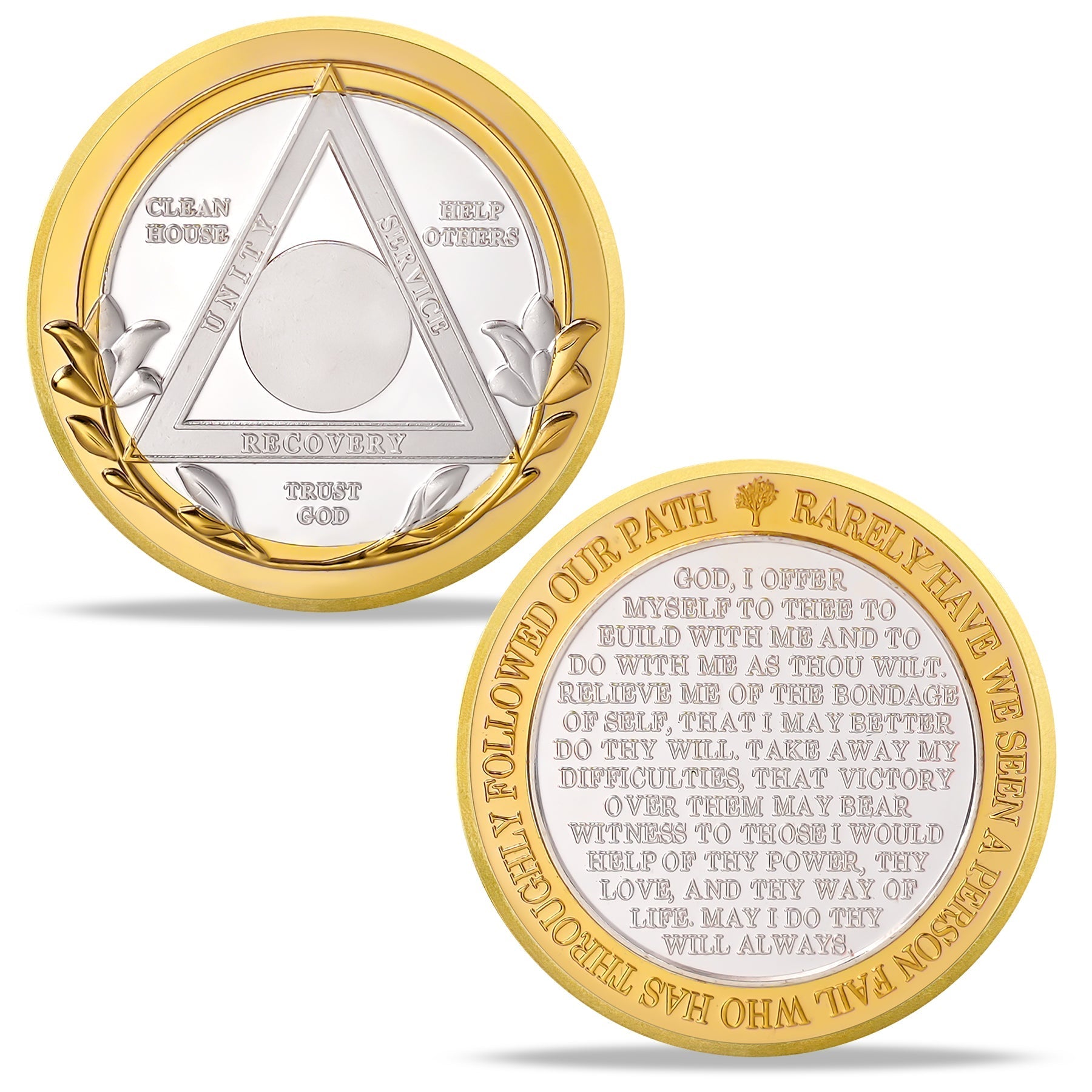 Recovery Golden Hope Sobriety Coin mysite