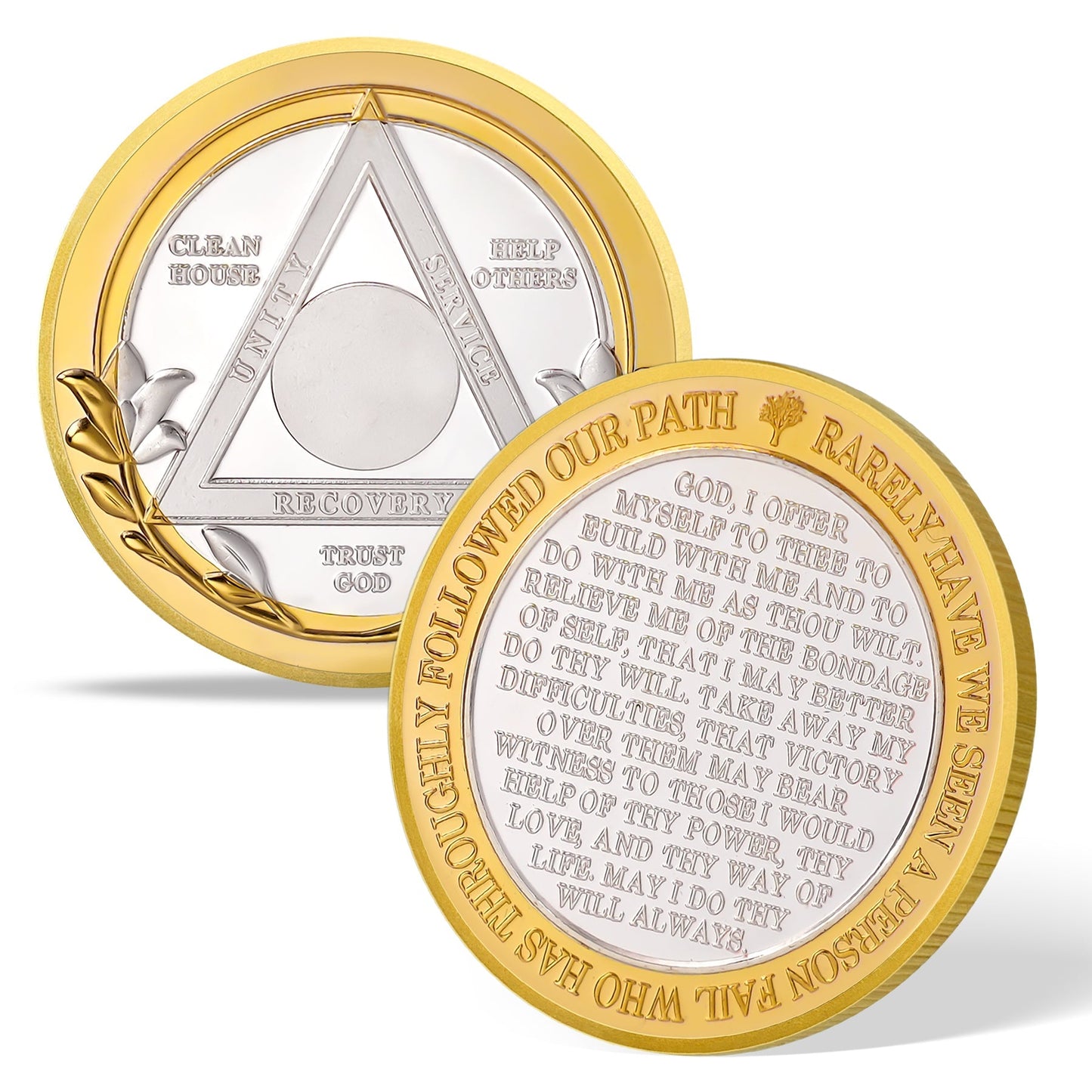 Recovery Golden Hope Sobriety Coin mysite