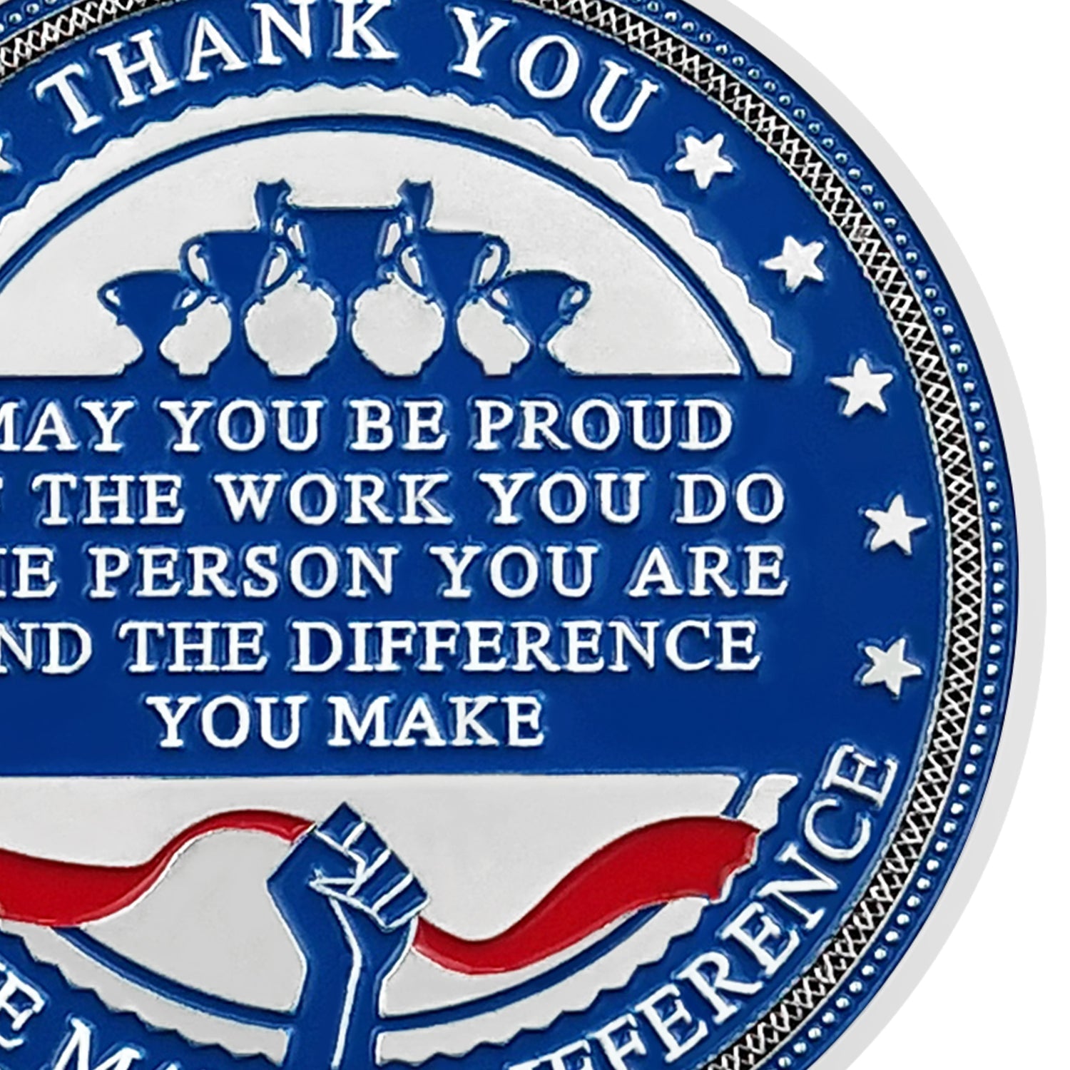 Encouragement Challenge Coin-Employee Appreciation Gifts Inspirational Thank You Coin for Students and Cowokers-Team Spirit mysite