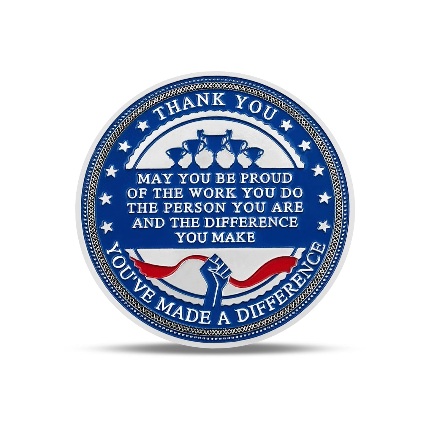 Encouragement Challenge Coin-Employee Appreciation Gifts Inspirational Thank You Coin for Students and Cowokers-Team Spirit mysite