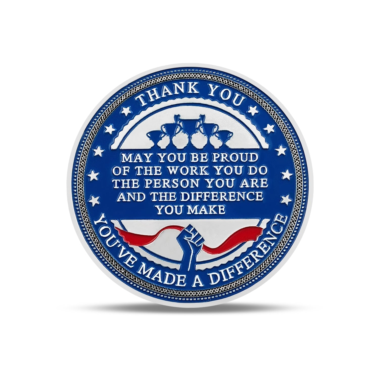 Encouragement Challenge Coin-Employee Appreciation Gifts Inspirational Thank You Coin for Students and Cowokers-Team Spirit mysite
