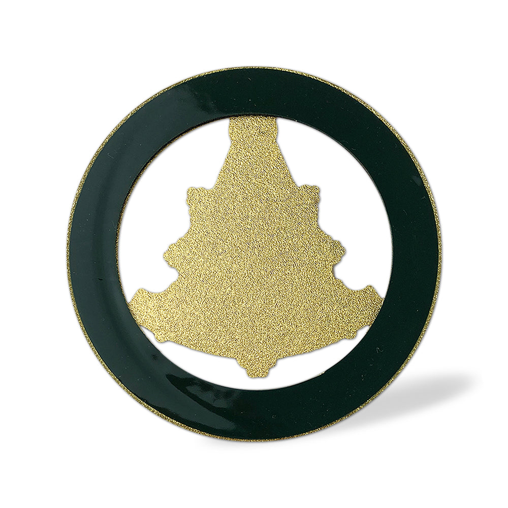 Masonic Past Master Round Black Car Auto Emblem mysite