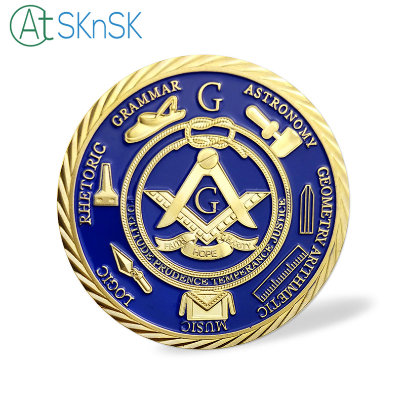 Brotherhood of Freemasonry's Challenge Coin mysite