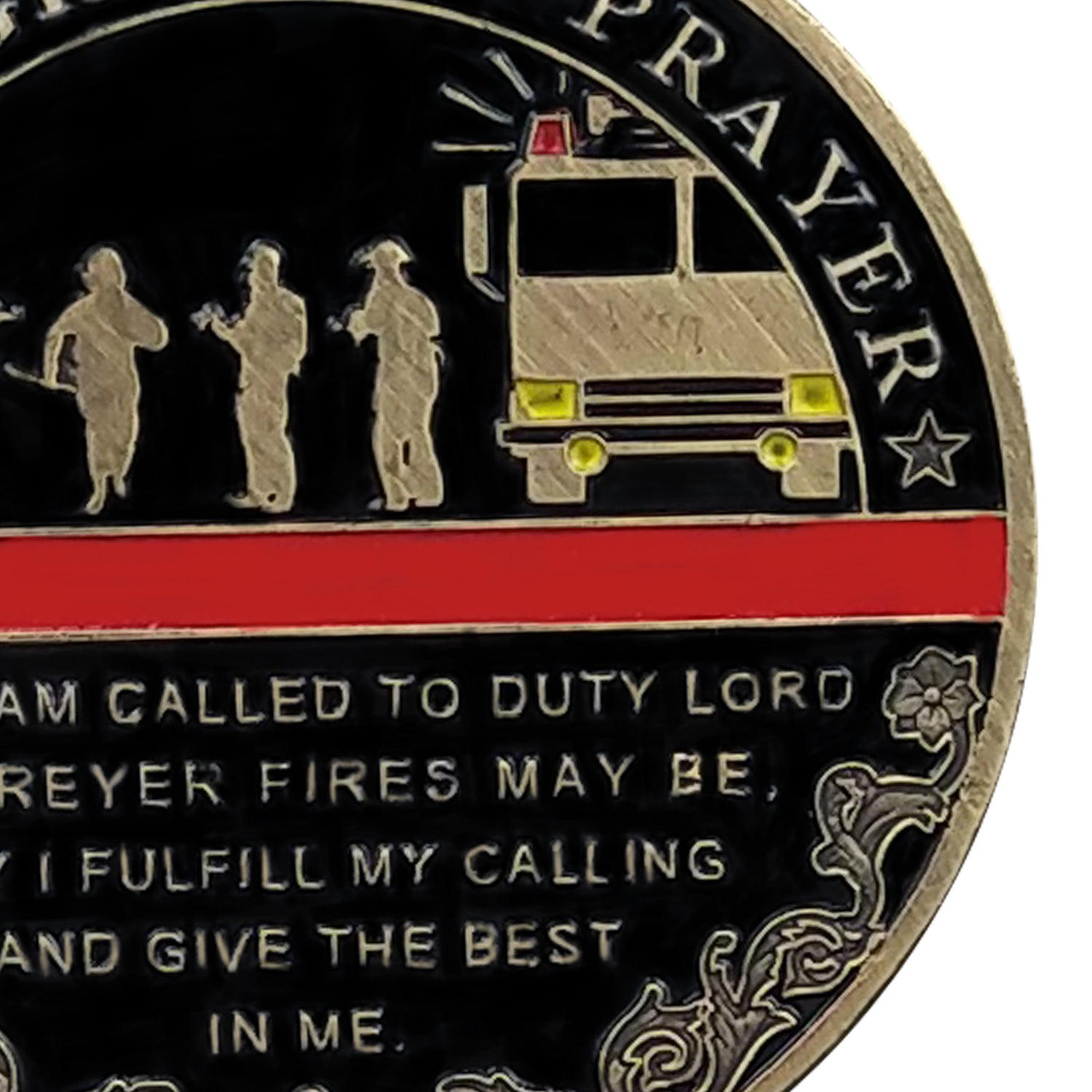 Firefighter Team Thank You Challenge Coin mysite