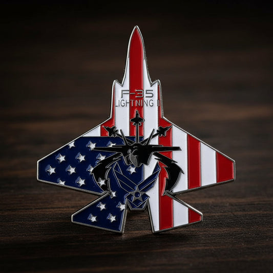 United States Air Force F35 Lighting Model Challenge Coin mysite