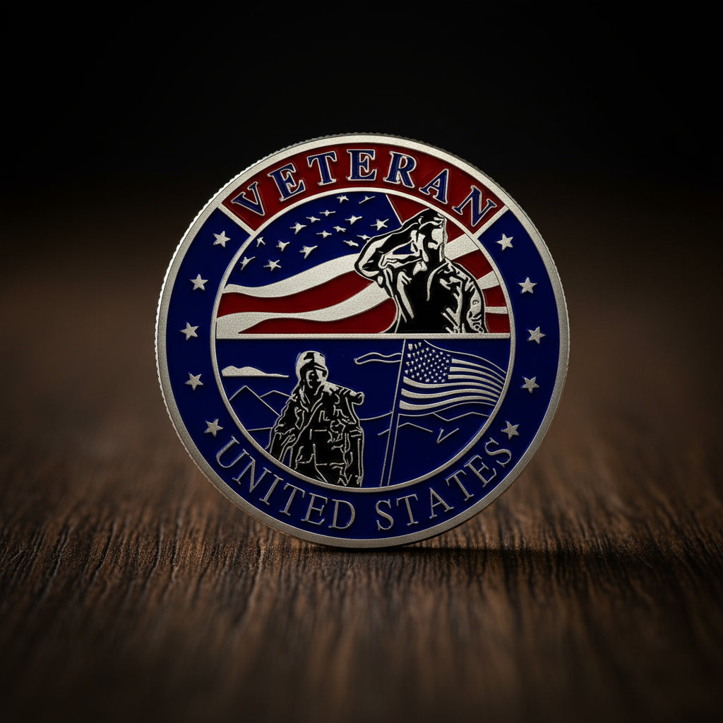 Veteran Challenge Coins-Thank You For Your Service mysite