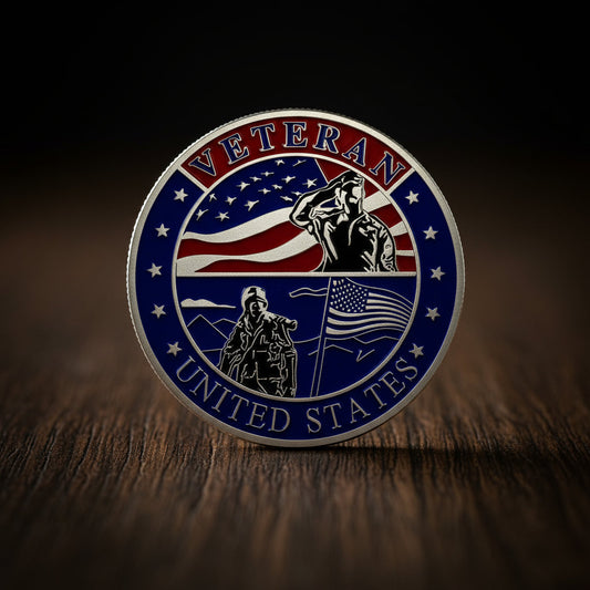 Veteran Challenge Coins-Thank You For Your Service mysite