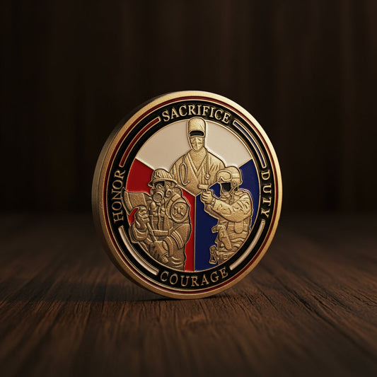 First Responder Challenge Coin SWAT EMT FIREFIGHTER mysite