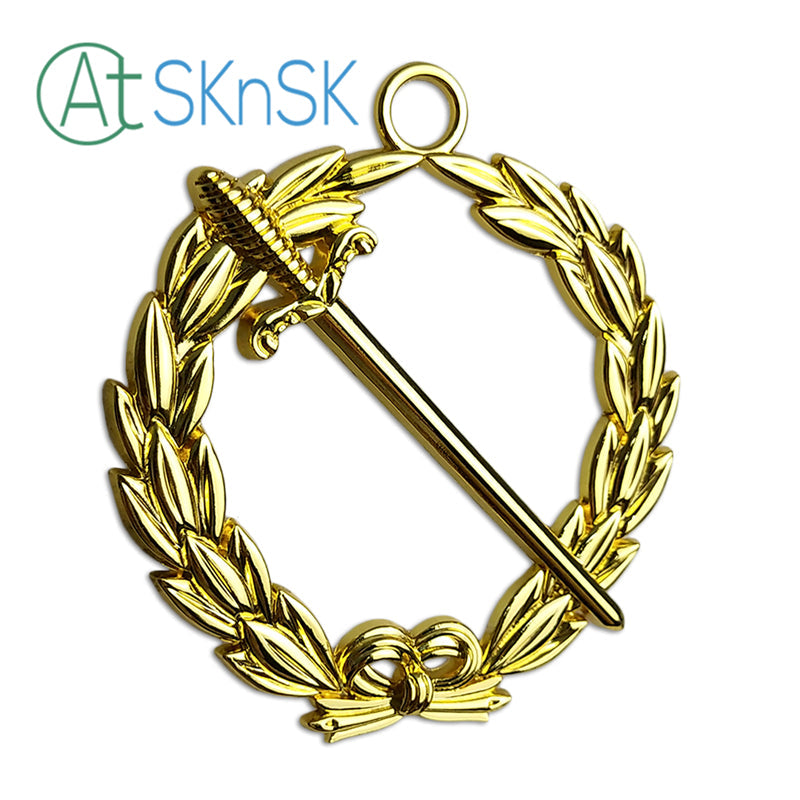 Masonic Tyler Gold Jewel Pendant the Long Sword mysite