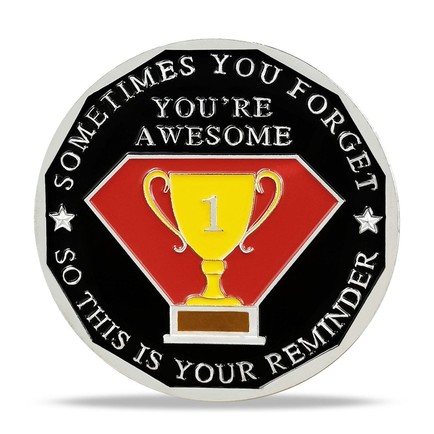 Encouragement Challenge Coin-Employee Appreciation Gifts Inspirational Thank You Coin for Students and Cowokers-Dedication in Leadership mysite
