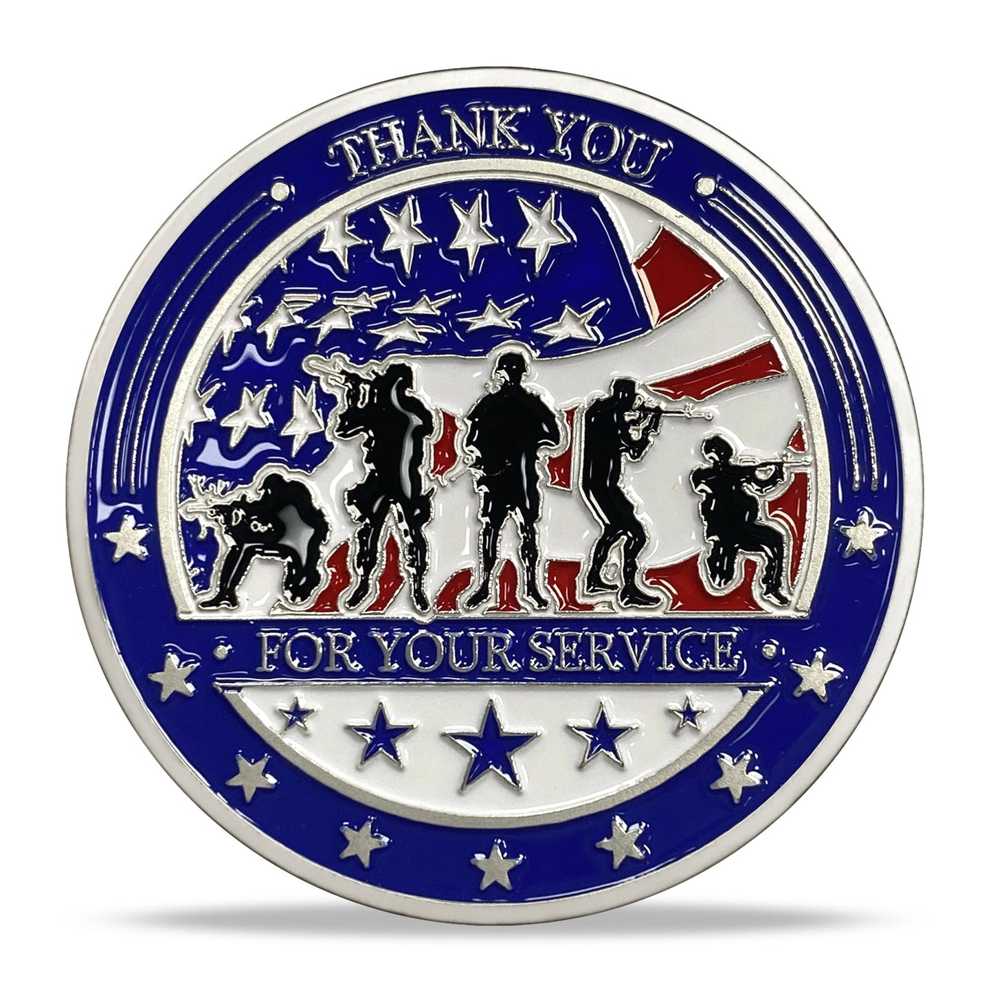 Us Army Challenge Coin-Silver plating mysite