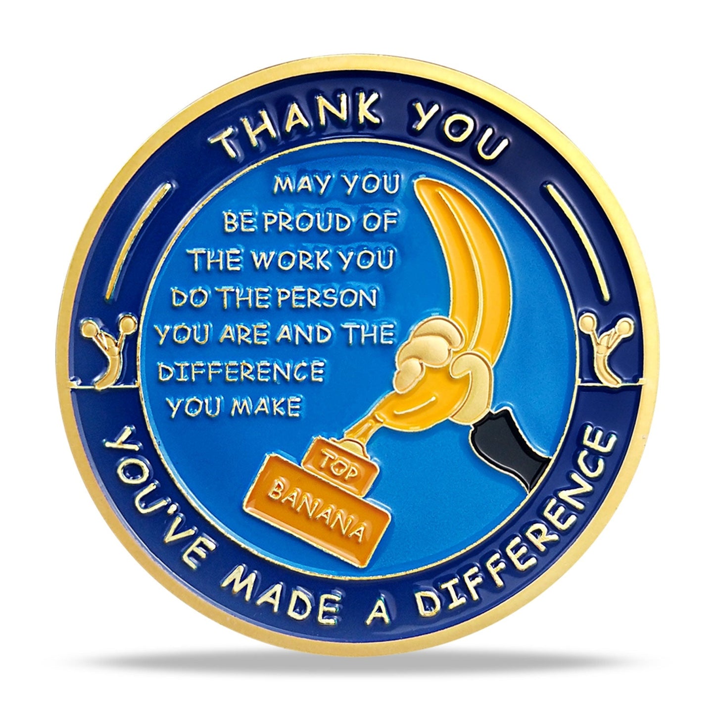Encouragement Challenge Coin-Employee Appreciation Gifts Inspirational Thank You Coin for Students and Cowokers-Climb Stairs mysite