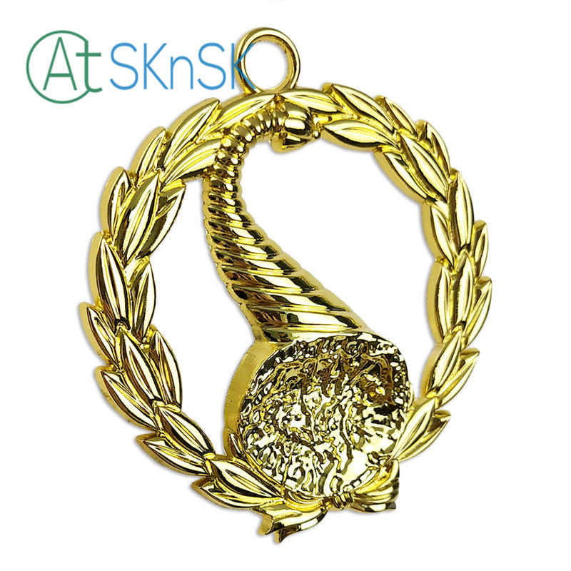 Masonic Senior Stewards Gold Jewel Pendant the Left Harvest Basket mysite