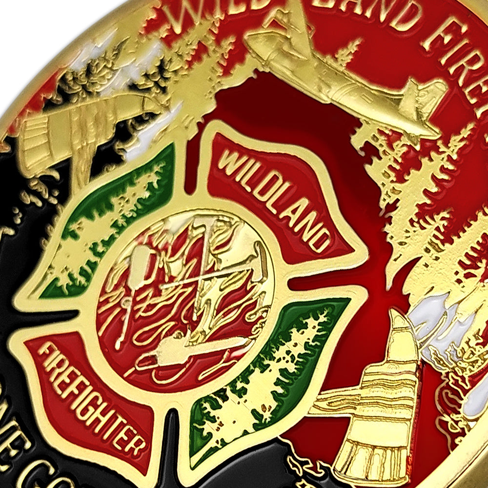 Fire Department Firefighter Brother Challenge Coin Thank You Appreciation Coin mysite