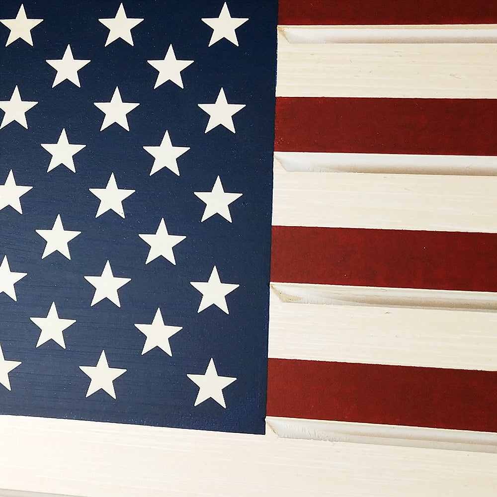 Thin Blue Line/ Stars and Stripes Engraving Challenge Coin Display mysite