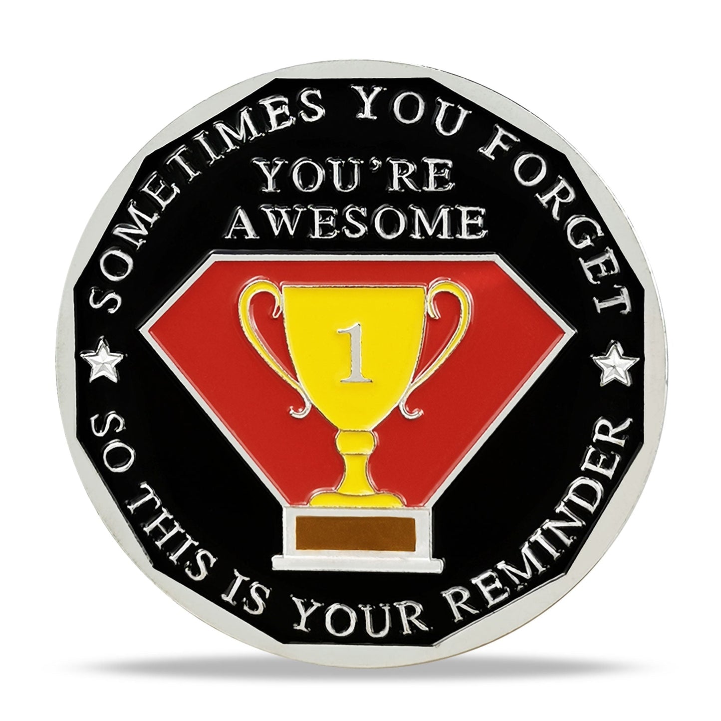 Encouragement Challenge Coin-employee Appreciation Gifts Inspirational Thank You Coin for Students and Cowokers-Star of the Month mysite