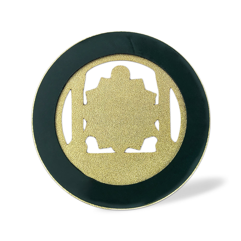 Mason Double Columns Round Auto Car Emblem mysite