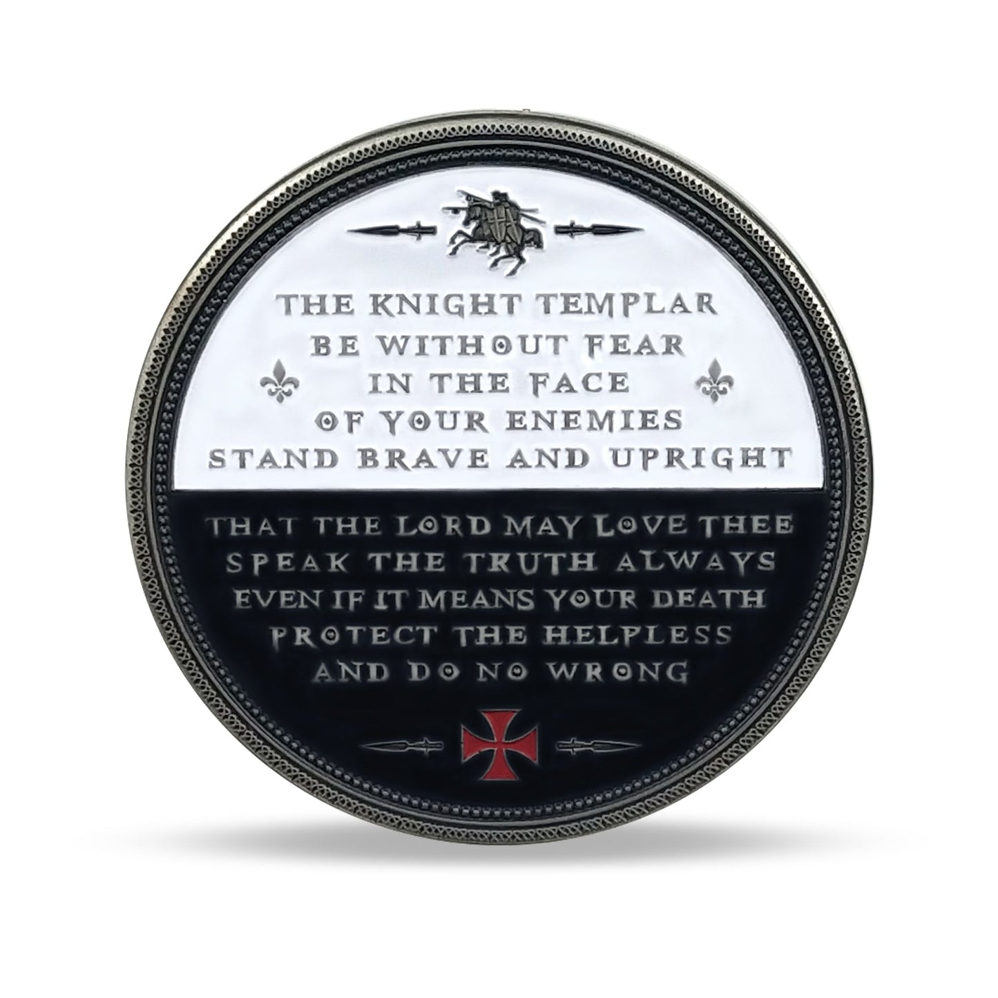 Knights Templar Brotherhood Challenge Coin Brofist Life Faith Token mysite