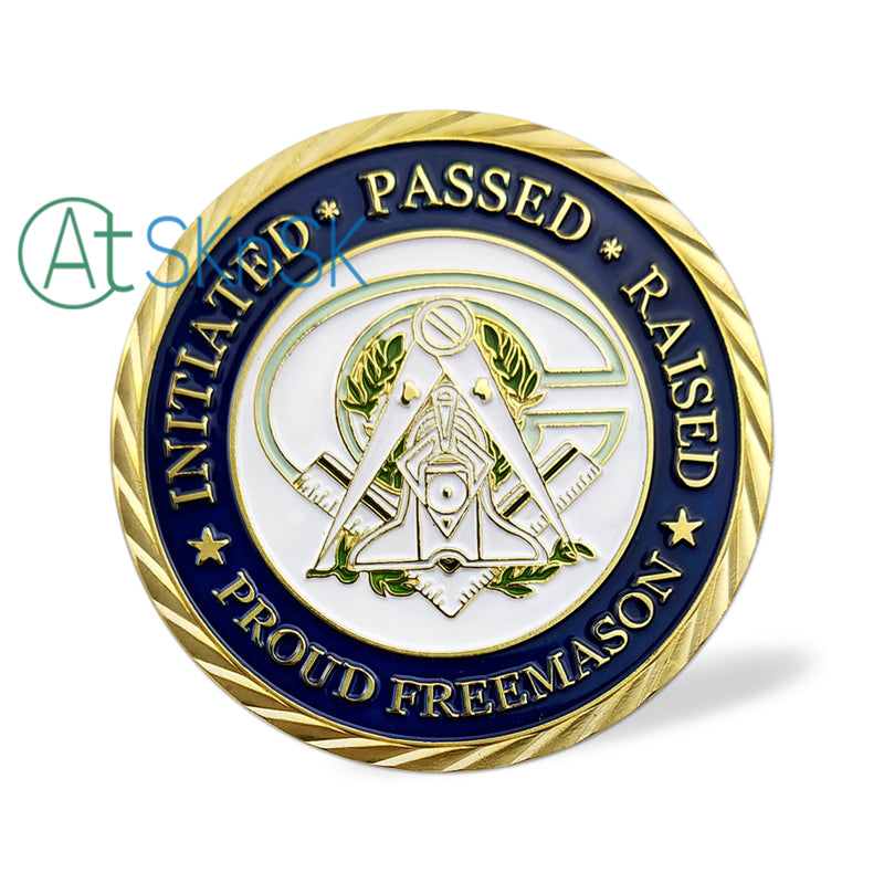Mason Mottoes Of Freemasonry's Challenge Coin mysite