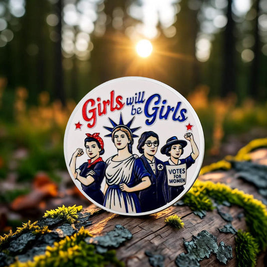 Girls Will Be Girls Sobriety Coin mysite