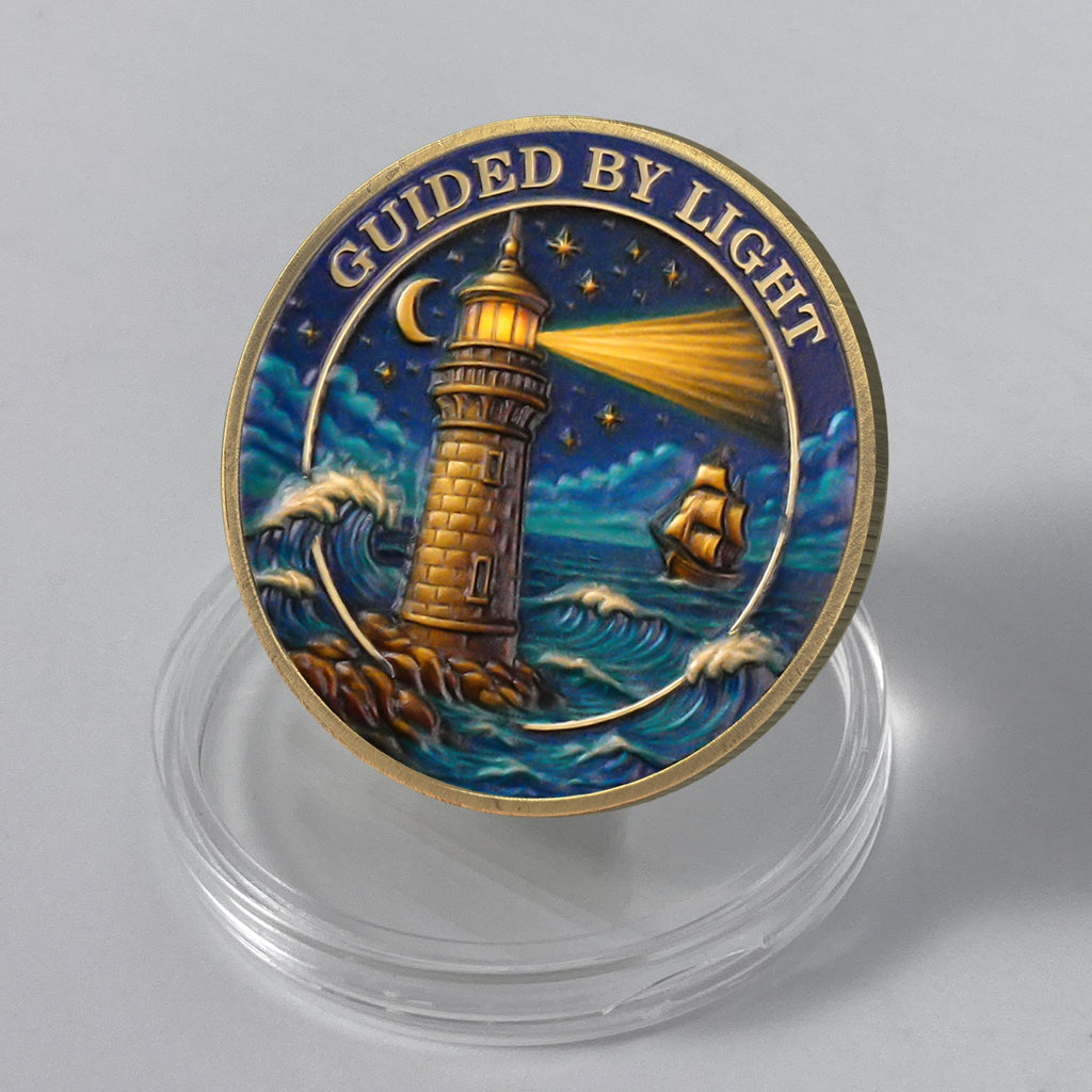 Guided by Light Sobriety Challenge Coin mysite