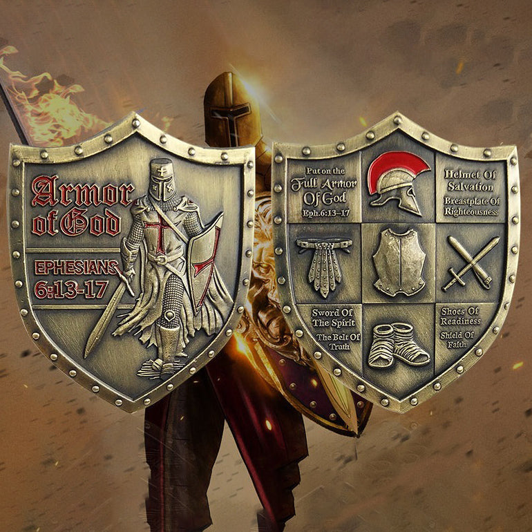 Put on the Full Armor of God Eph. 6:13-17 Challenge Coin mysite
