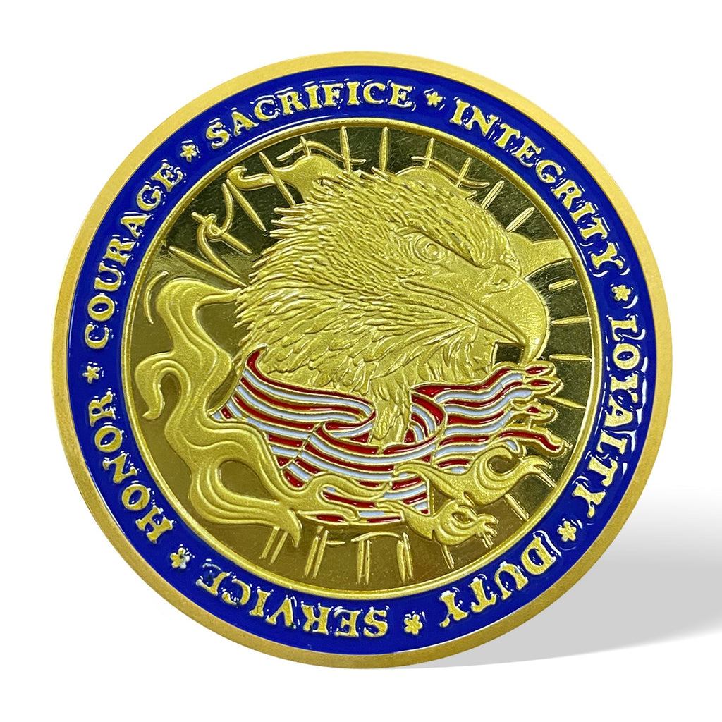Thank You For Your Service Challenge Coins-AtSKnsk mysite