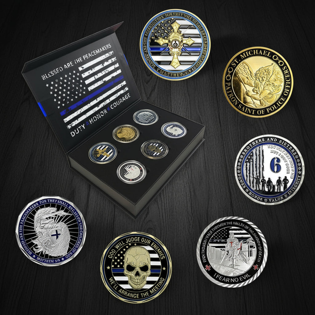 ATSKNSK LEO Challenge Coin Gift Pack 6 Coins mysite