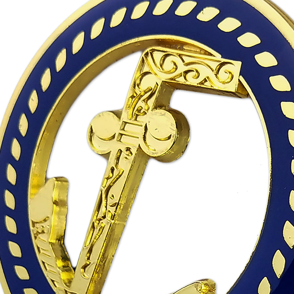 Masonic Round Auto Car Emblem mysite