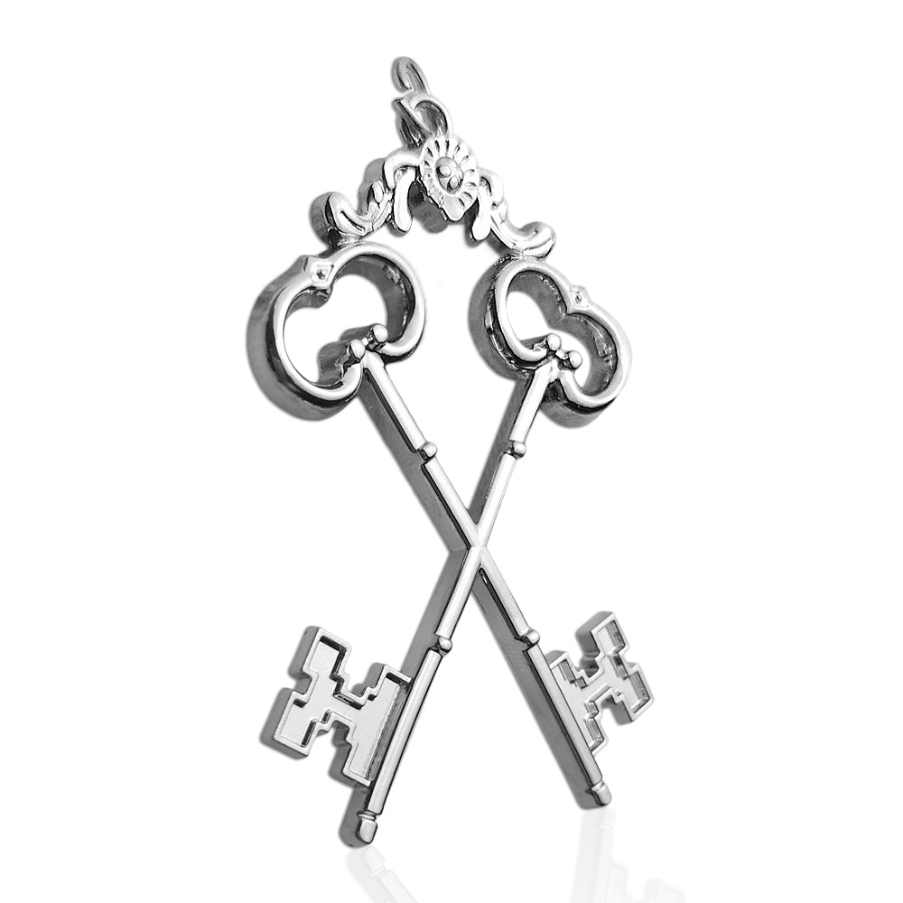 Masonic the Cross Vault Keys Treasurer Sliver Jewel Pendant mysite
