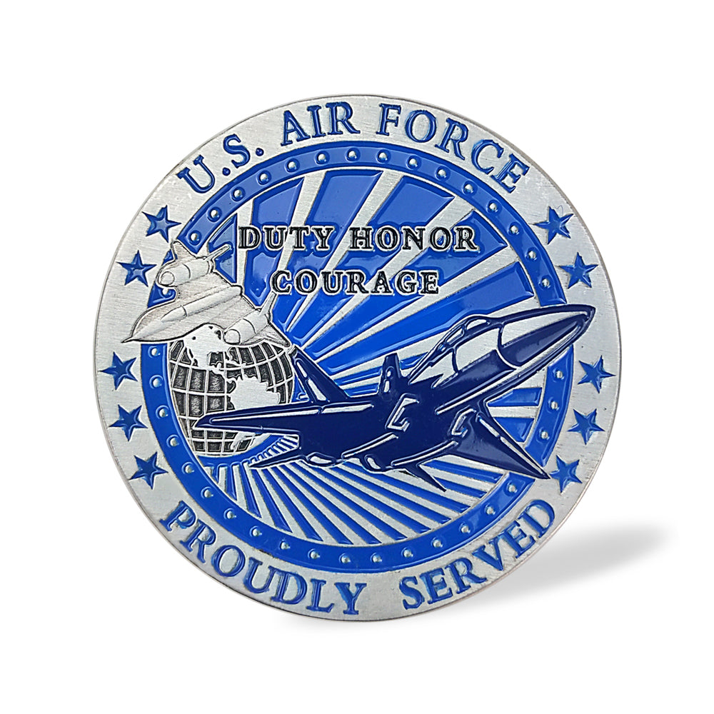 Us Air Force Earth Challenge Coin mysite