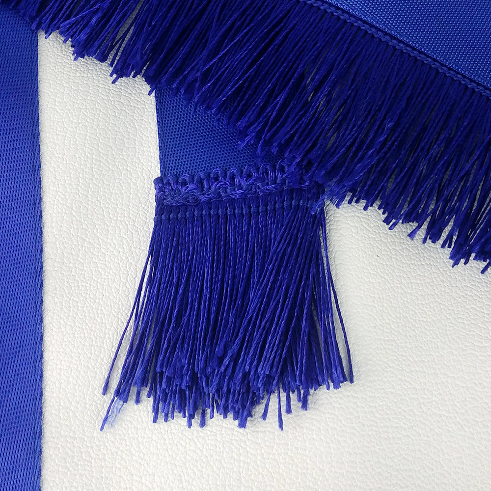 Masonic Blue Lodge Master Mason Apron w/ Fringe mysite
