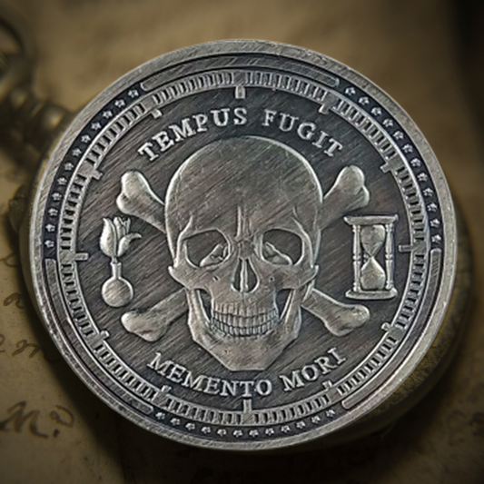 Tempus Fugit Memento Mori Fac Vitam Incredibilem Memento Vivere Challenge Coin mysite