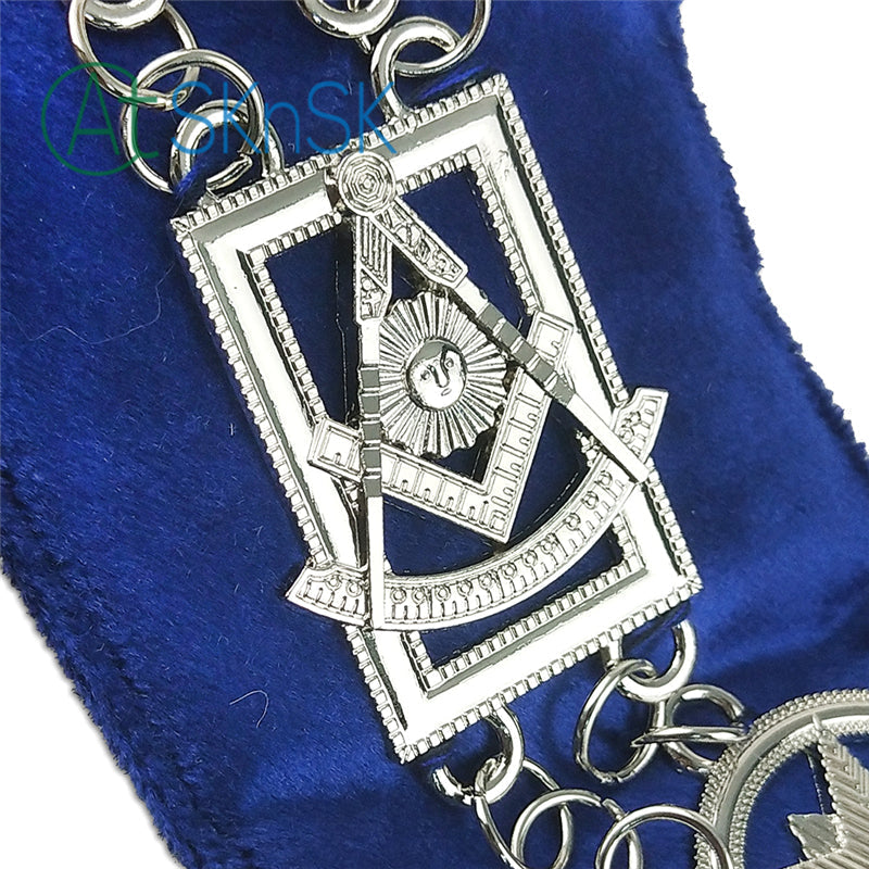 Masonic Blue Lodge Past Master Chain Collar mysite