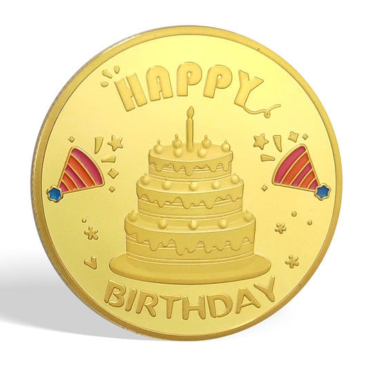 Happy Birthday Coin -Laughing and crying cake mysite
