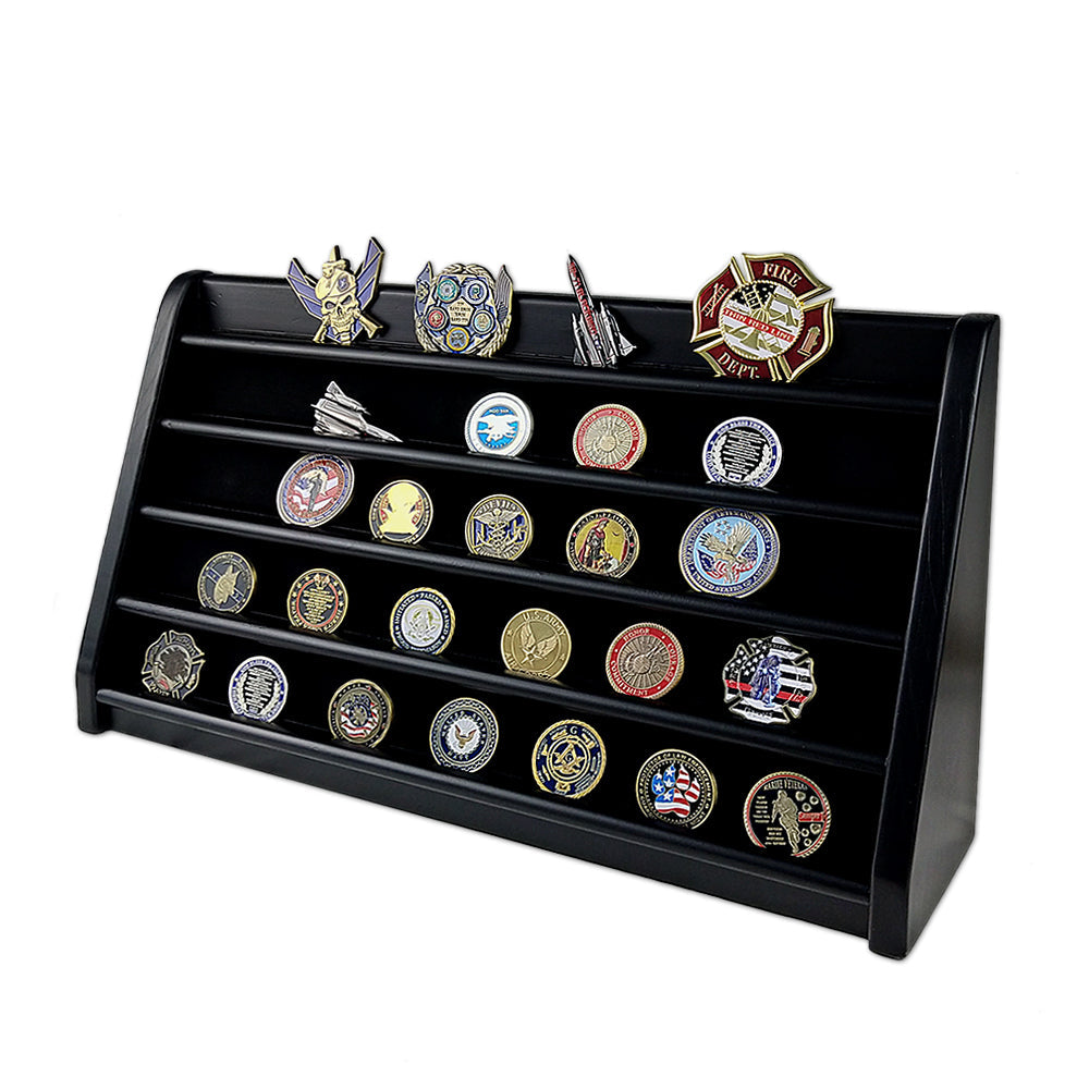 5 Tiers Challenge Coin Display Rack mysite