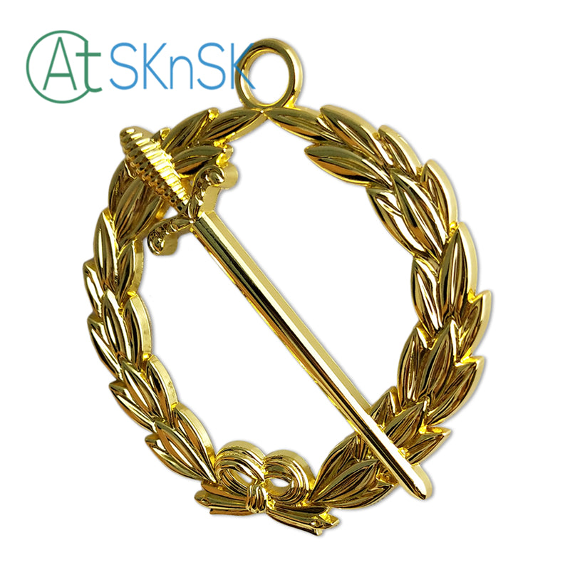 Masonic Tyler Gold Jewel Pendant the Long Sword mysite