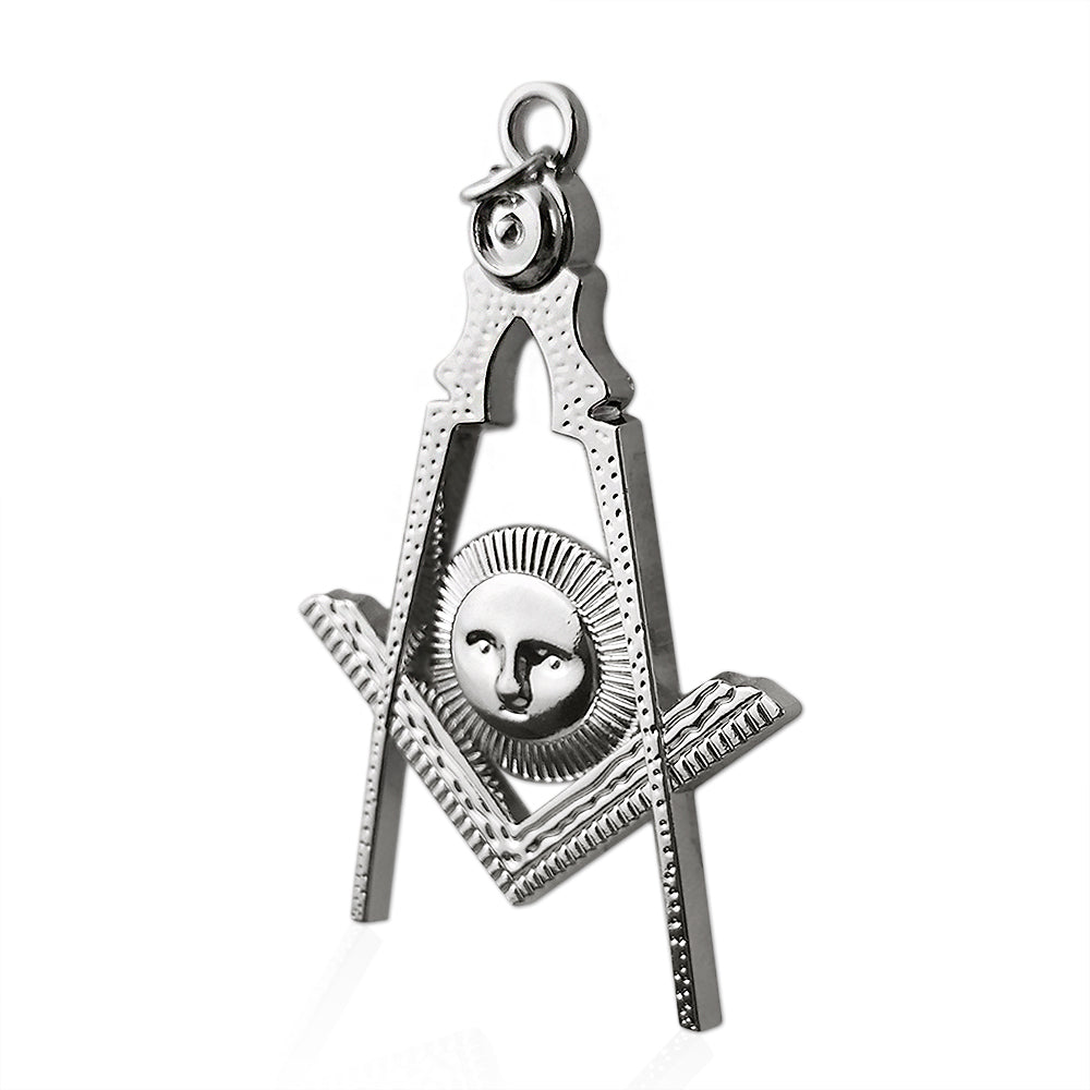 Masonic Sun Silver Jewel Pendant mysite