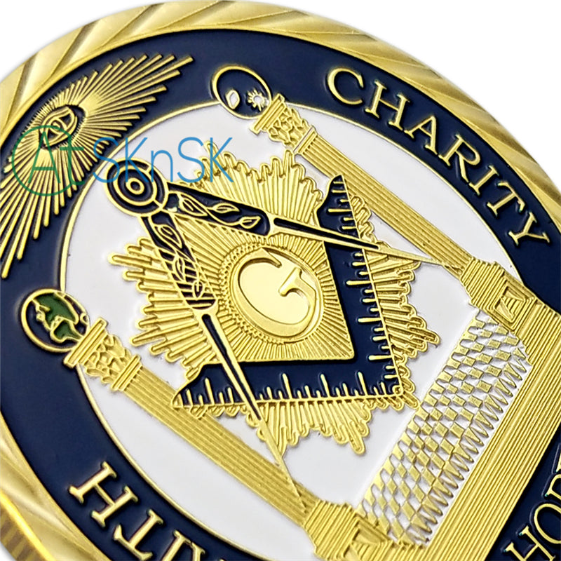 Mason Mottoes Of Freemasonry's Challenge Coin mysite