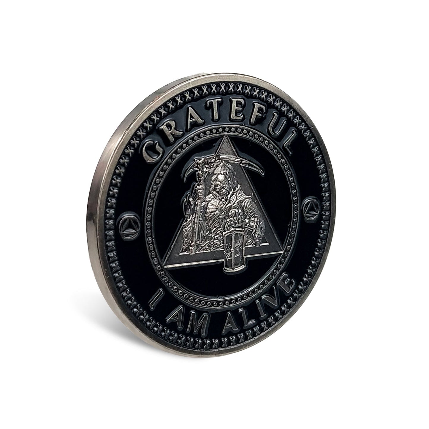 Trine Guidence Challenge Coin Change the Thing Flip Coin Token mysite