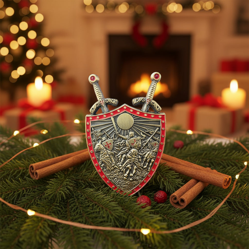 Knights Templar Double Sword Challenge Coin mysite