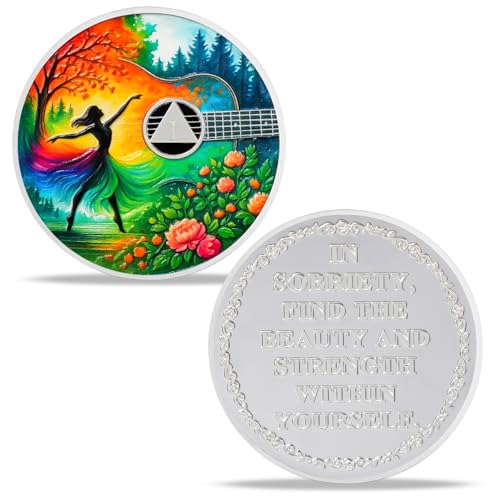 Personalized Stunning Dance Scene Sobriety Coin mysite
