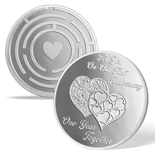Double Heart Anniversary Coin mysite