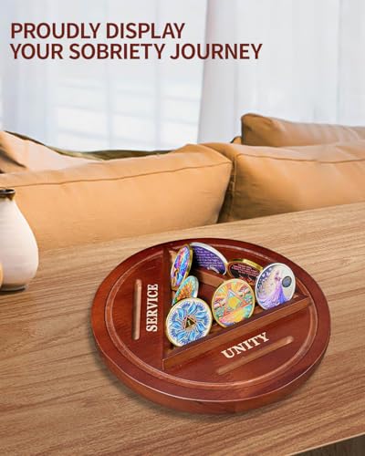 Solid Wood AA Coin Holder Display Holds 13 Coins mysite