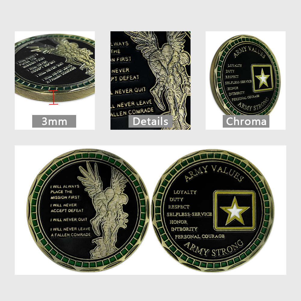United States Army Values Challenge Coin-AtSKnSK mysite